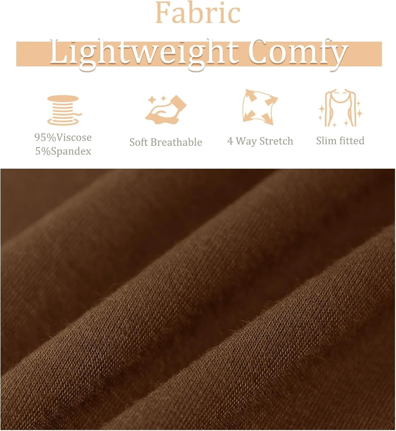 ANYFITTING Built in Bra Tank Tops for Women Sleeveless High Neck Fitted Shirts Summer Spring Basic Undershirts