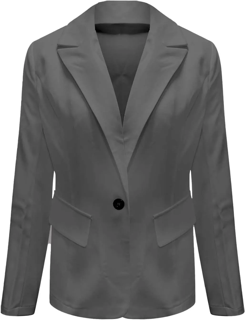 Blazers for Women Business Dressy Open Front Casual Suit Jacket Lightweight Elegant Long Sleeve Work Office Blazer