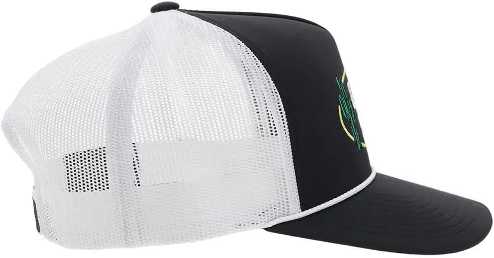 HOOEY Men's Cactus Ropes Circle Patch Adjustable Snapback Hat