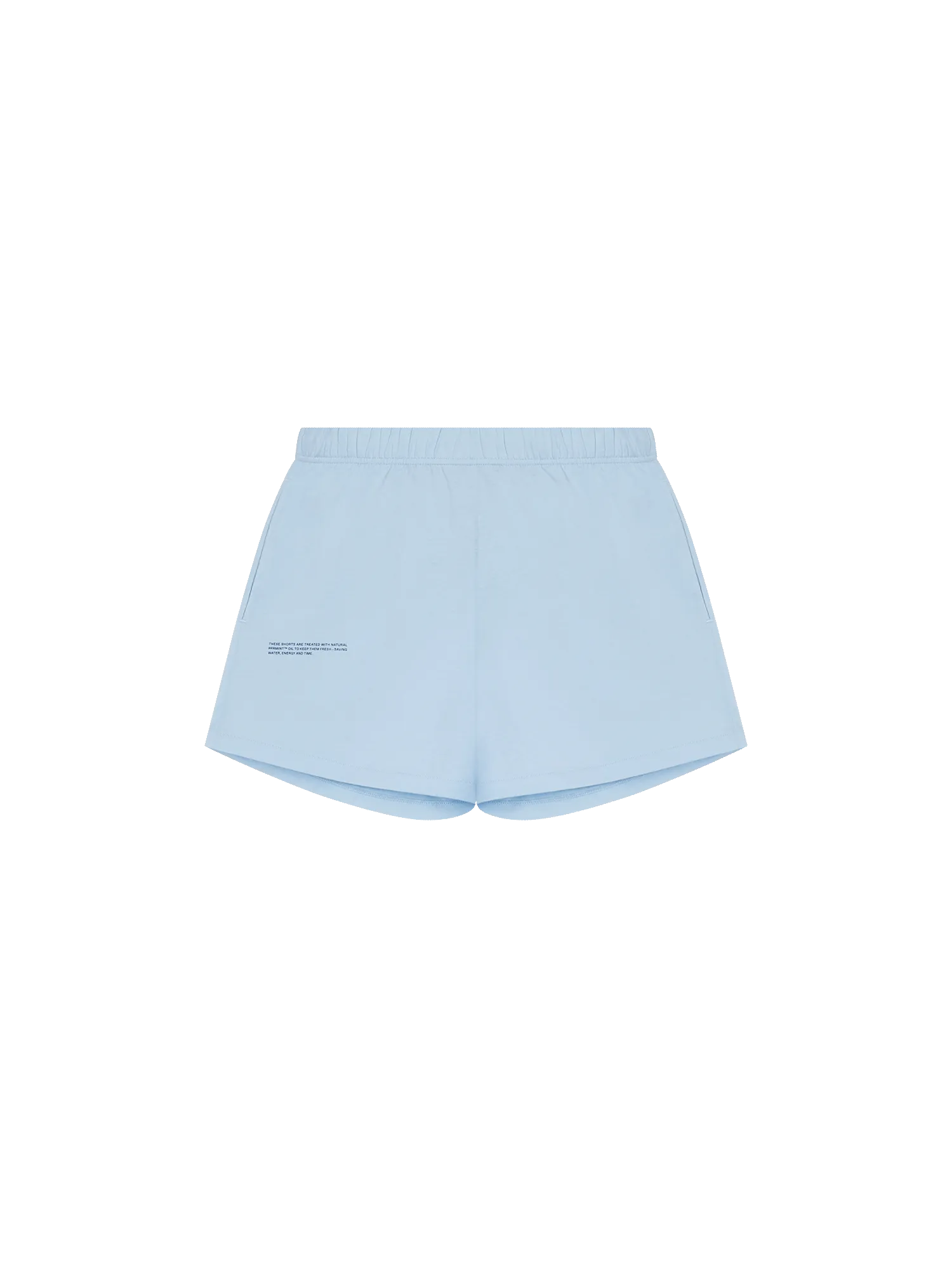 Mens Archive Cotton Pajama Loose Shorts—moonstone blue