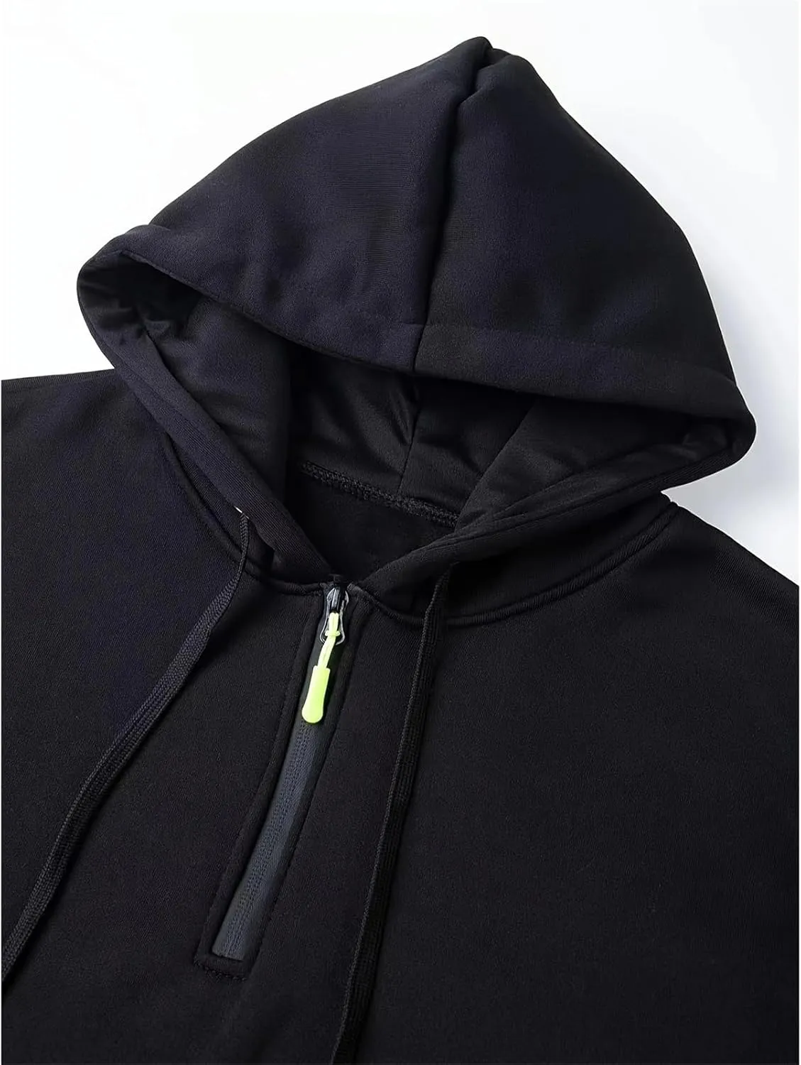 Men's Pullover Sweatshirts Hoodie Waterproof Zipper Sports Casual Sweater with Pocket Autumn Winter