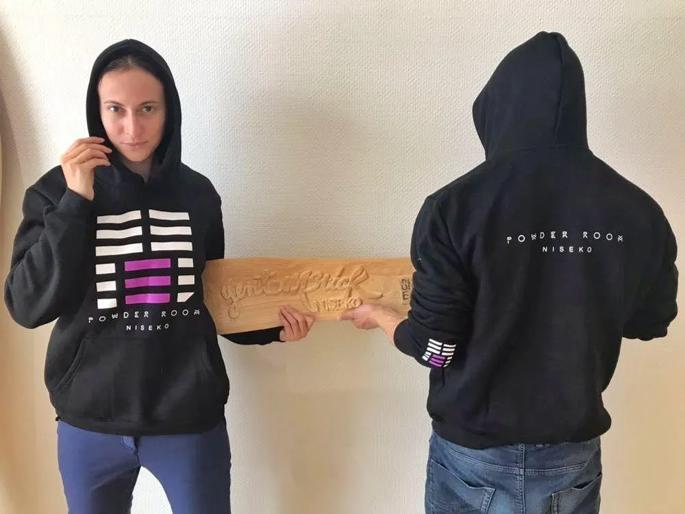 Powder Room Hooded Top
