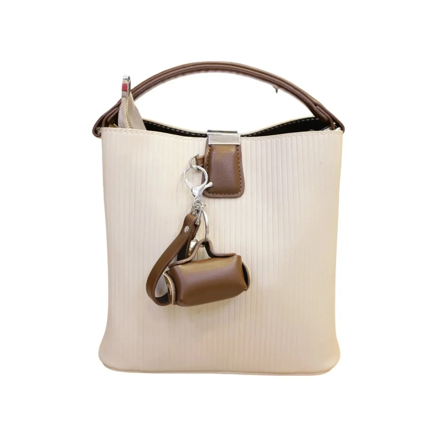Structured Bucket Bag
