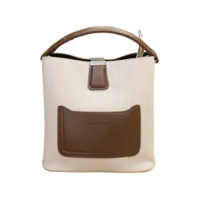 Structured Bucket Bag