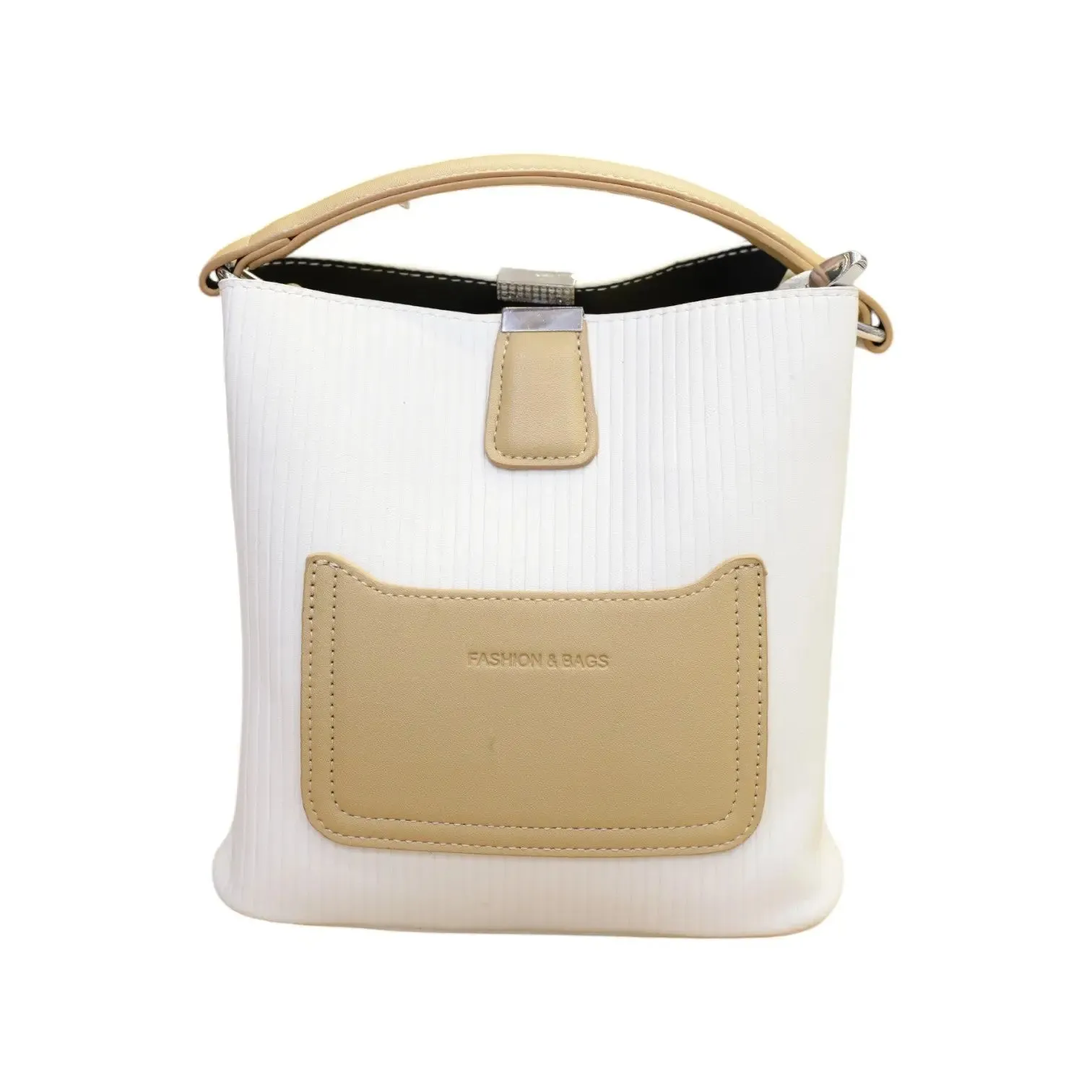 Structured Bucket Bag