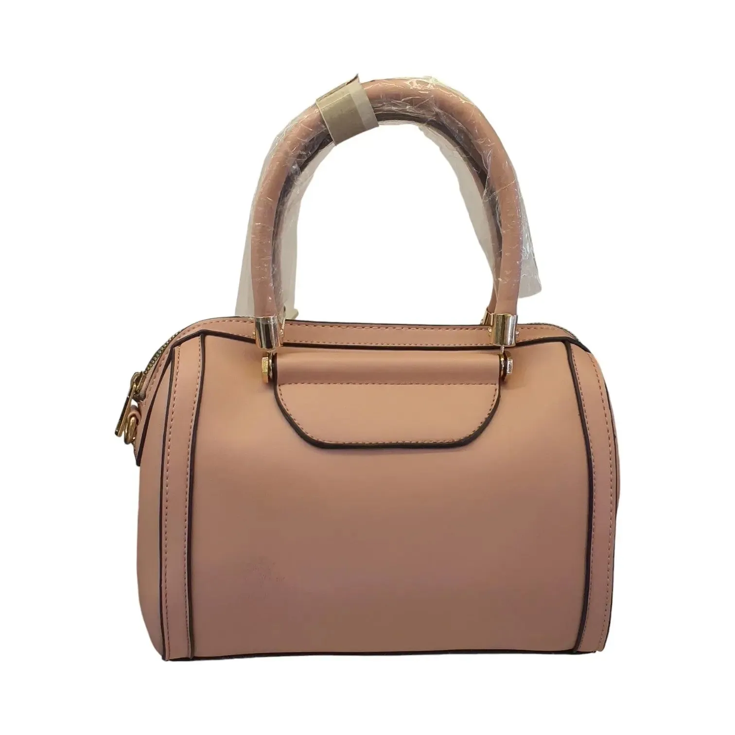 Structured Leather Handbag