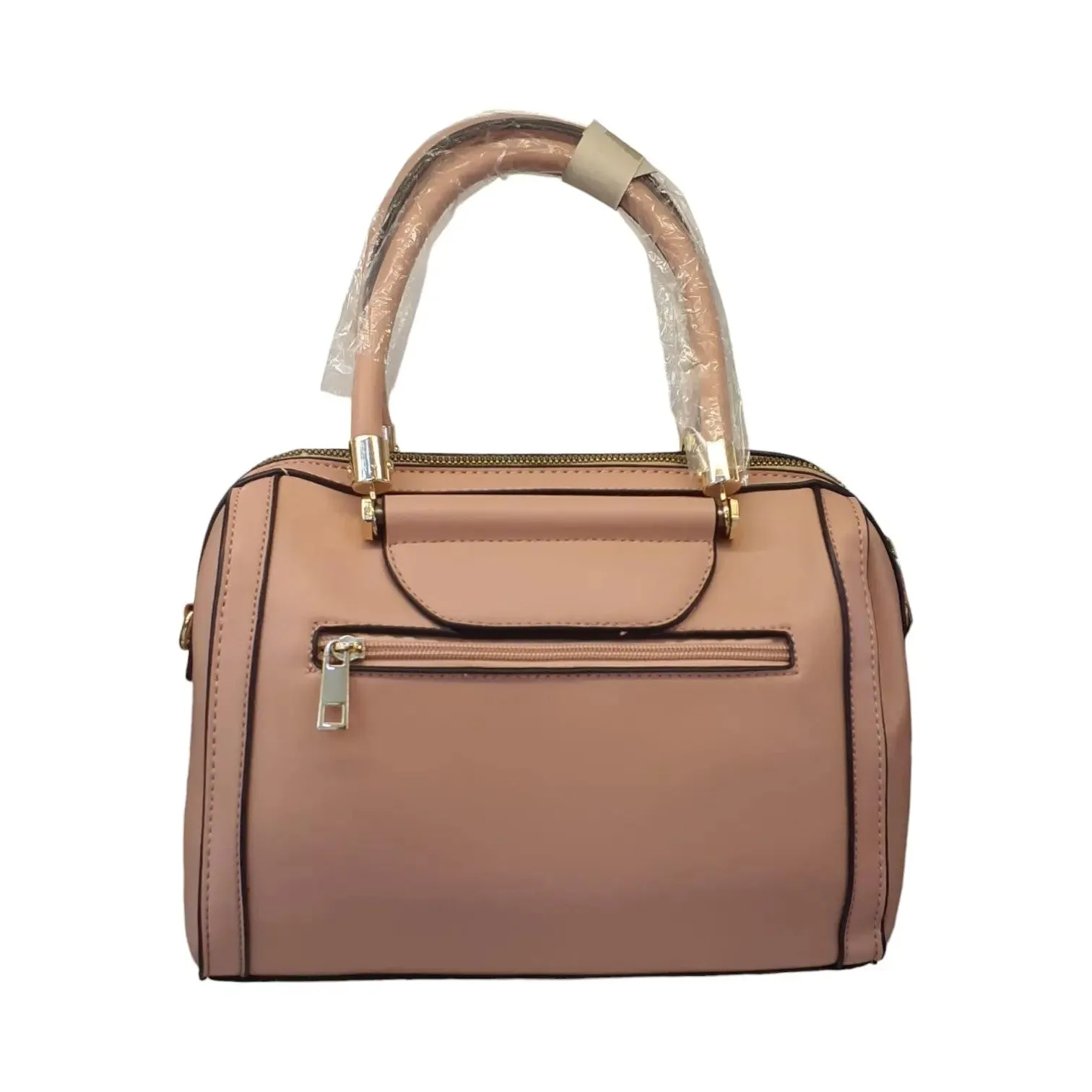 Structured Leather Handbag
