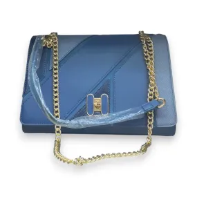 Structured Leather Shoulder Bag