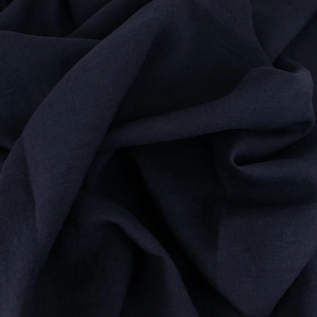 Washed Linen - Navy