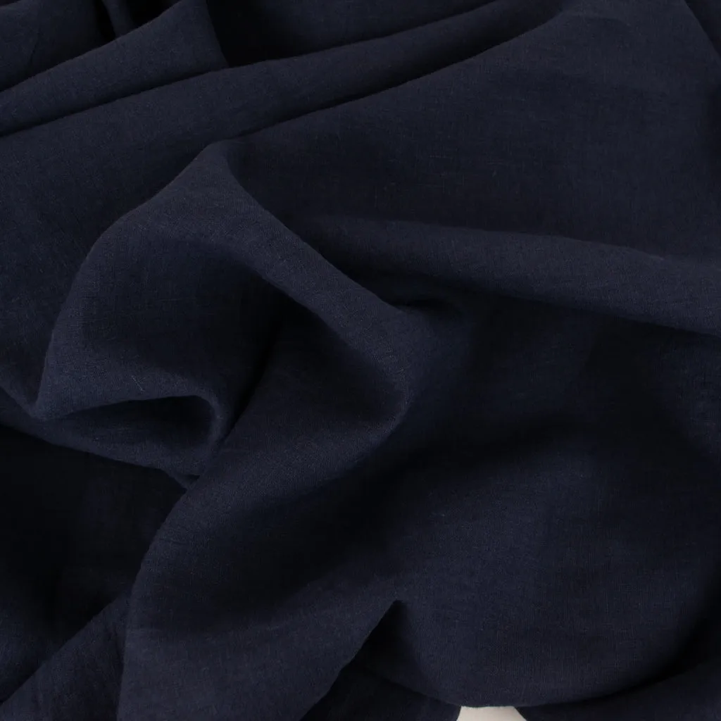 Washed Linen - Navy